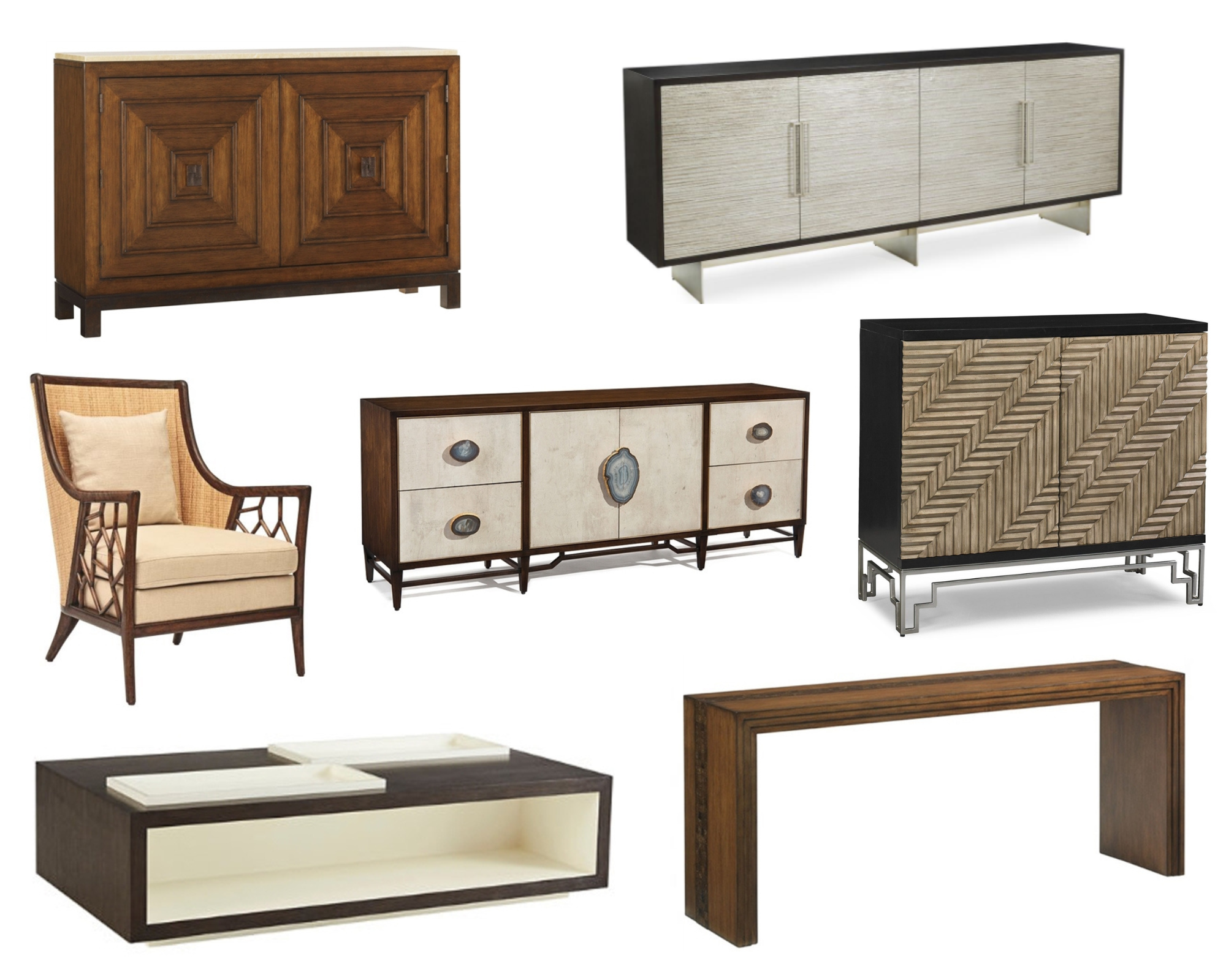 Dark Wood Furniture & Transitional Style â€“ Patrick Day Home in ...
