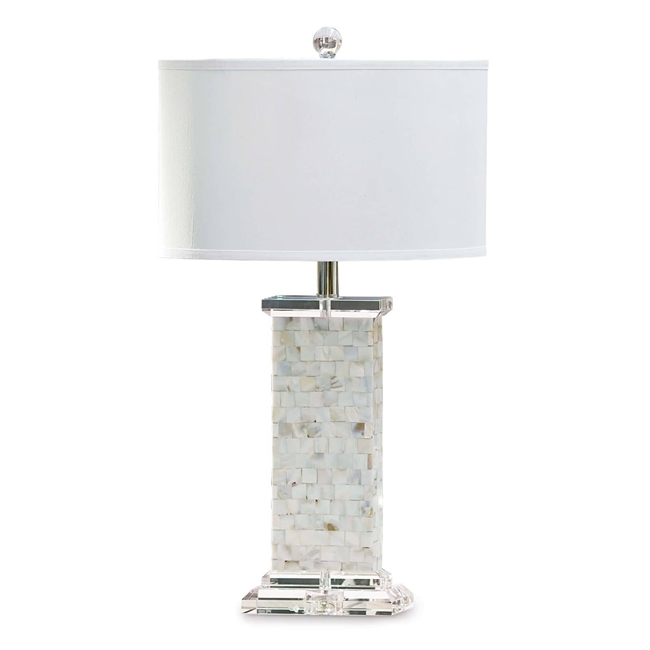 Brook Mother Of Pearl Table Lamp, Mother Of Pearl Table Lamp Set